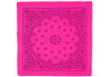 Kujten Large Cashmere Bandana Hachiko Bico Neon Pink