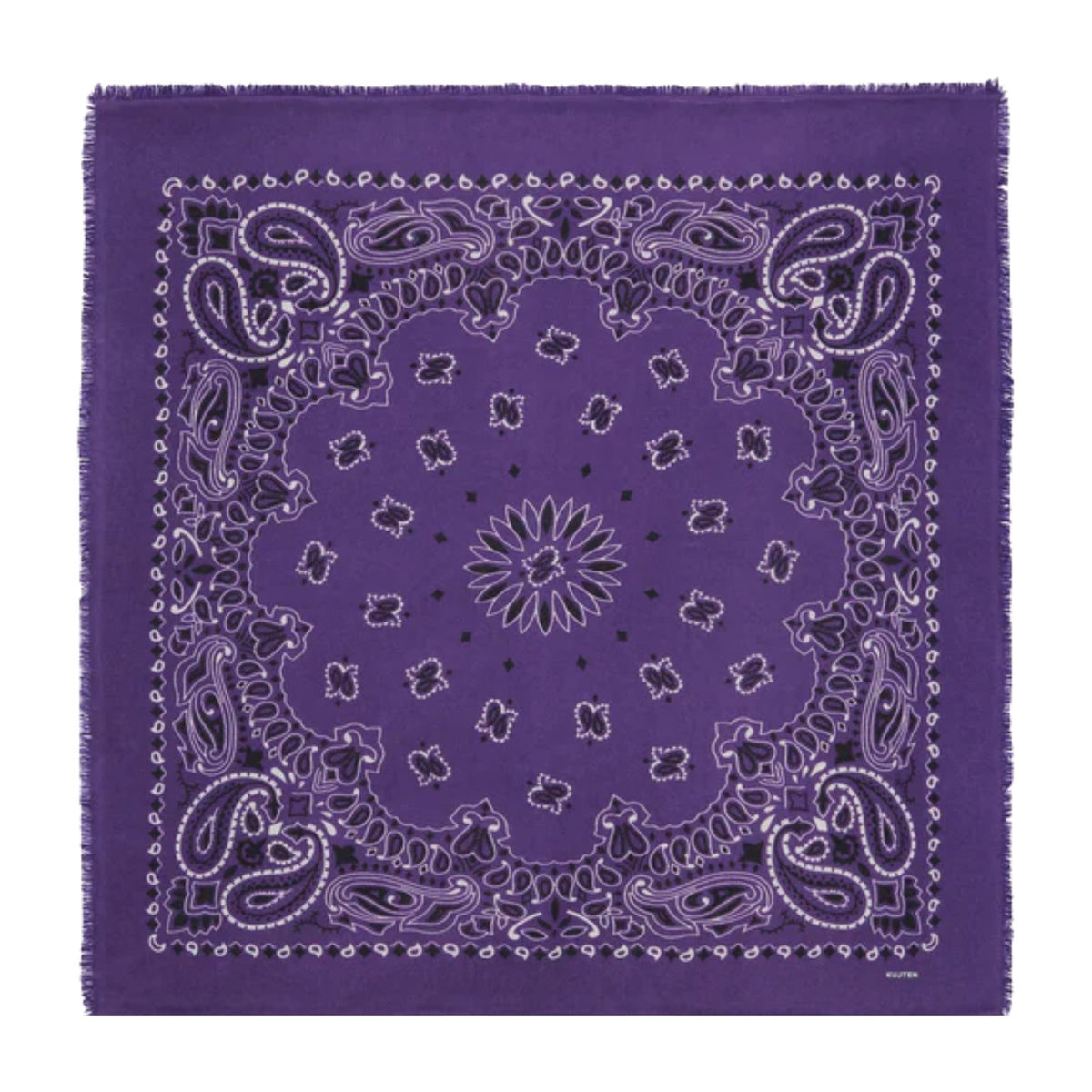 Kujten Large Cashmere Bandana Hachiko Bico Purple