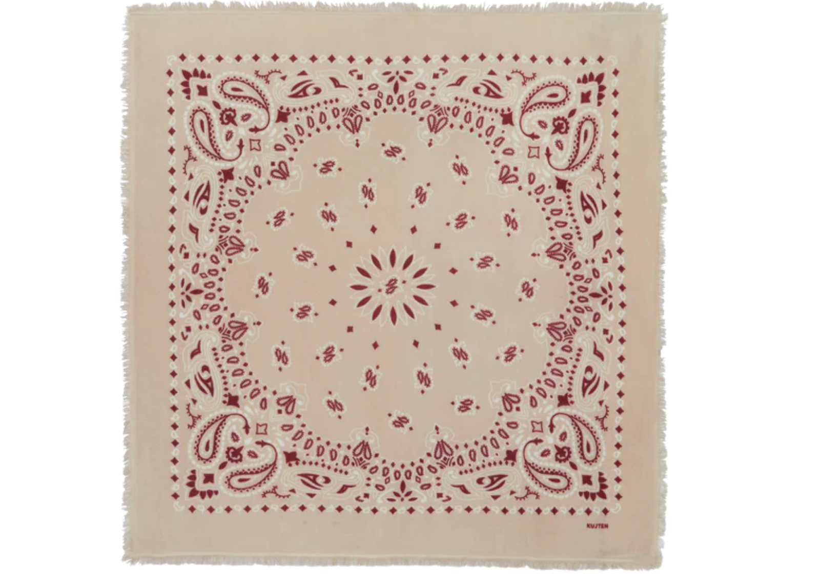 Kujten Large Cashmere Bandana Hachiko Bico Sierra Oats