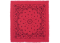 Kujten Large Cashmere Bandana Hachiko Fuschia
