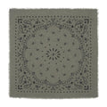 Kujten Large Cashmere Bandana Hachiko Marl Khaki