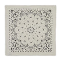 Kujten Large Cashmere Bandana Hachiko Oats White