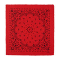 Kujten Large Cashmere Bandana Hachiko Rouge Corail