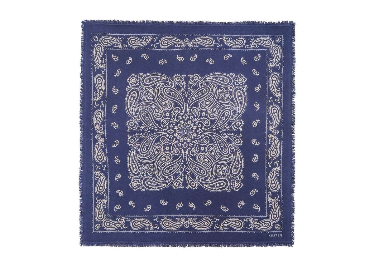 Kujten Large Raw Denim Aron Bandana