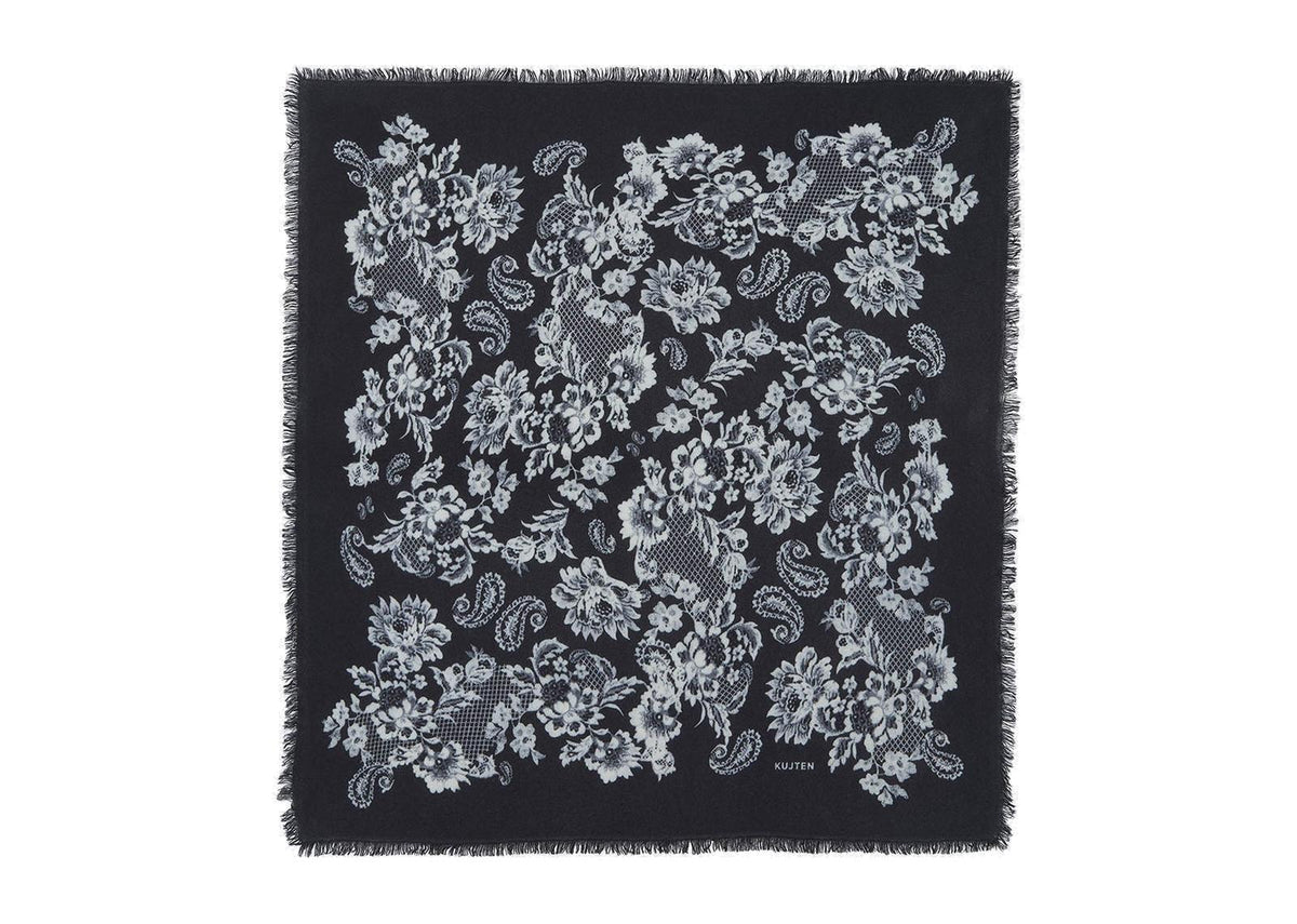 Kujten Small Bandana Hachi Lace Black