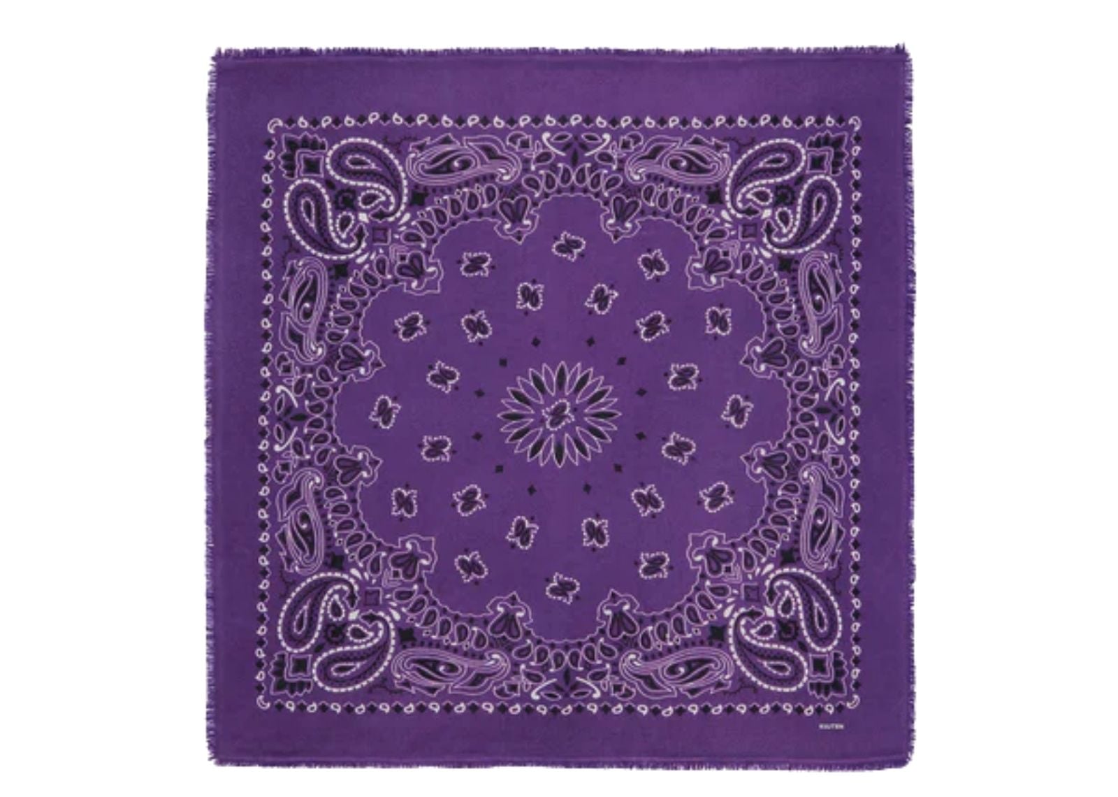 Kujten Small Cashmere Bandana Hachi Bico Purple