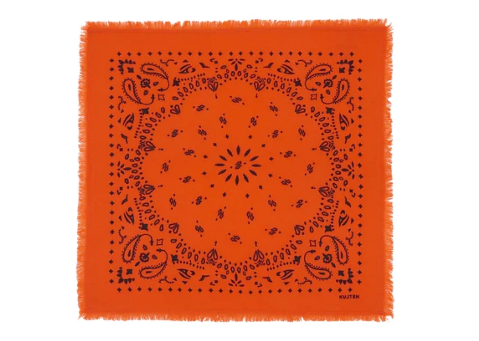 Kujten Small Cashmere Bandana Hachi Sunset