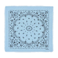 Kujten Small Cashmere Bandana Hachi Zephyr Blue