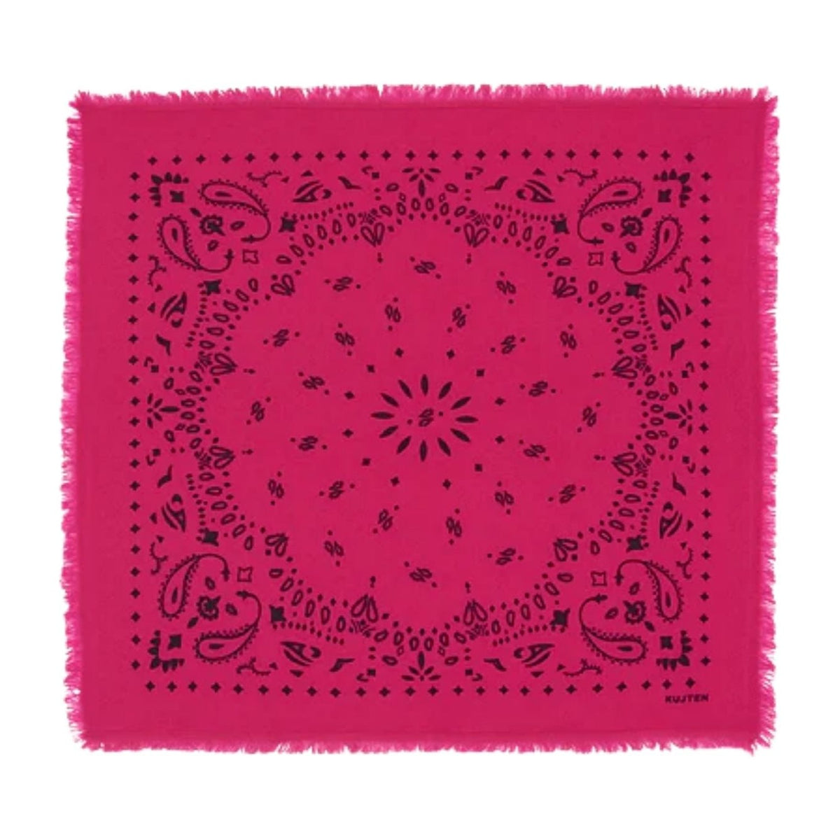 Kujten Small Cashmere Bandana Little Hachi Fuchsia
