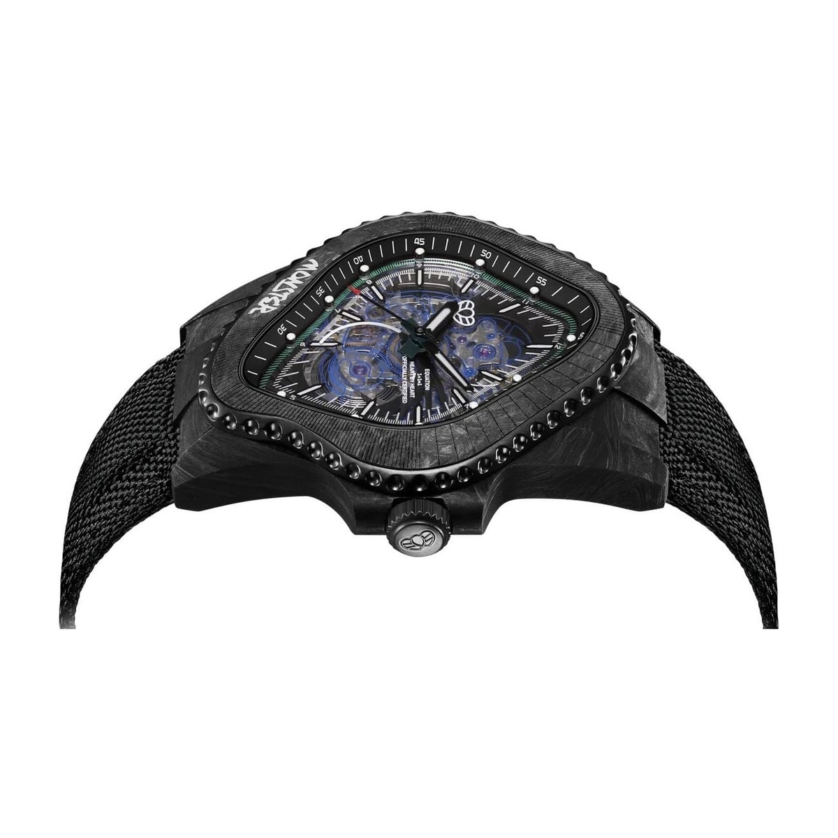 Laarvee Black Carbon Fiber Resin Composite Black