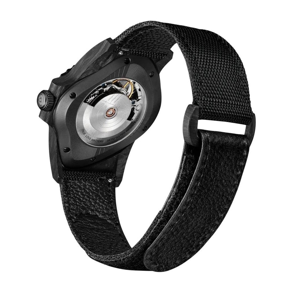 Laarvee Black Carbon Fiber Resin Composite Black