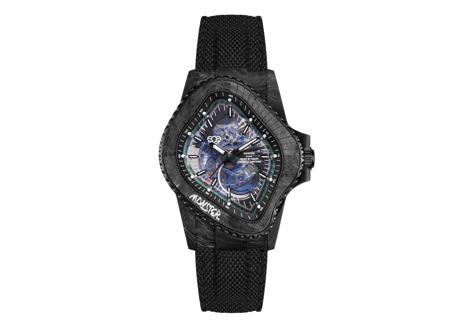 Laarvee Black Carbon Fiber Resin Composite Black