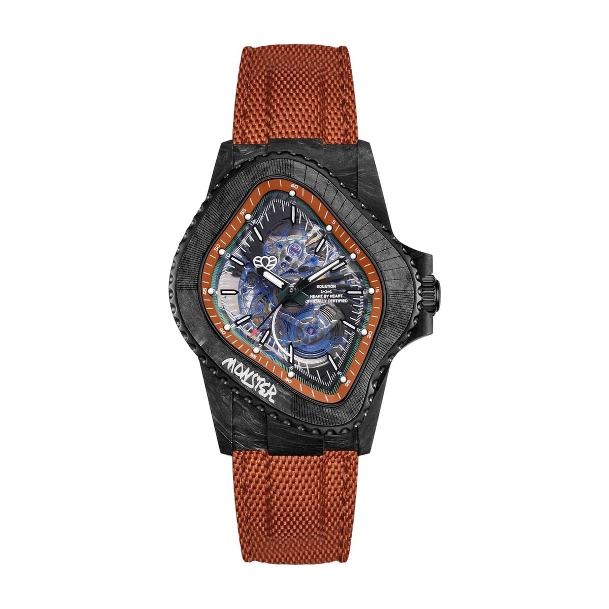 Laarvee Black Carbon Fiber Resin Composite Brown