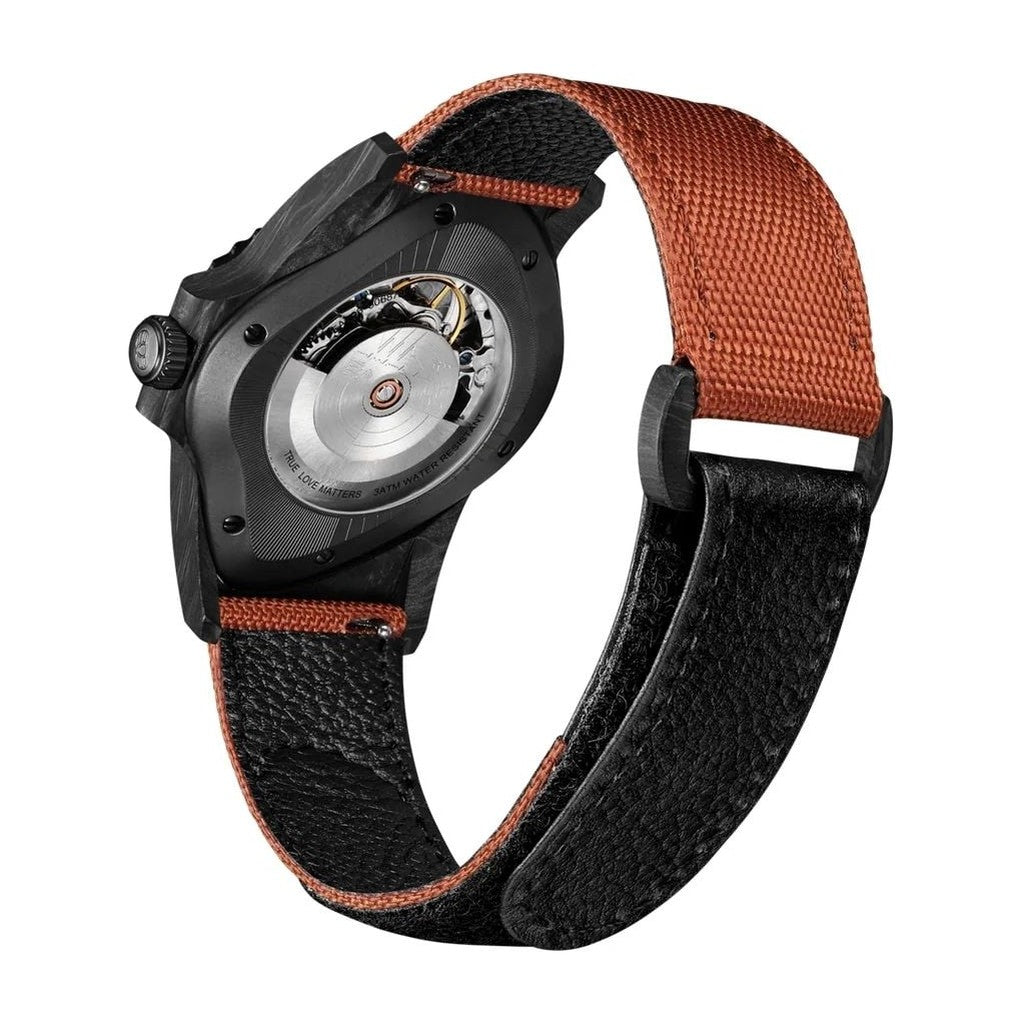 Laarvee Black Carbon Fiber Resin Composite Brown