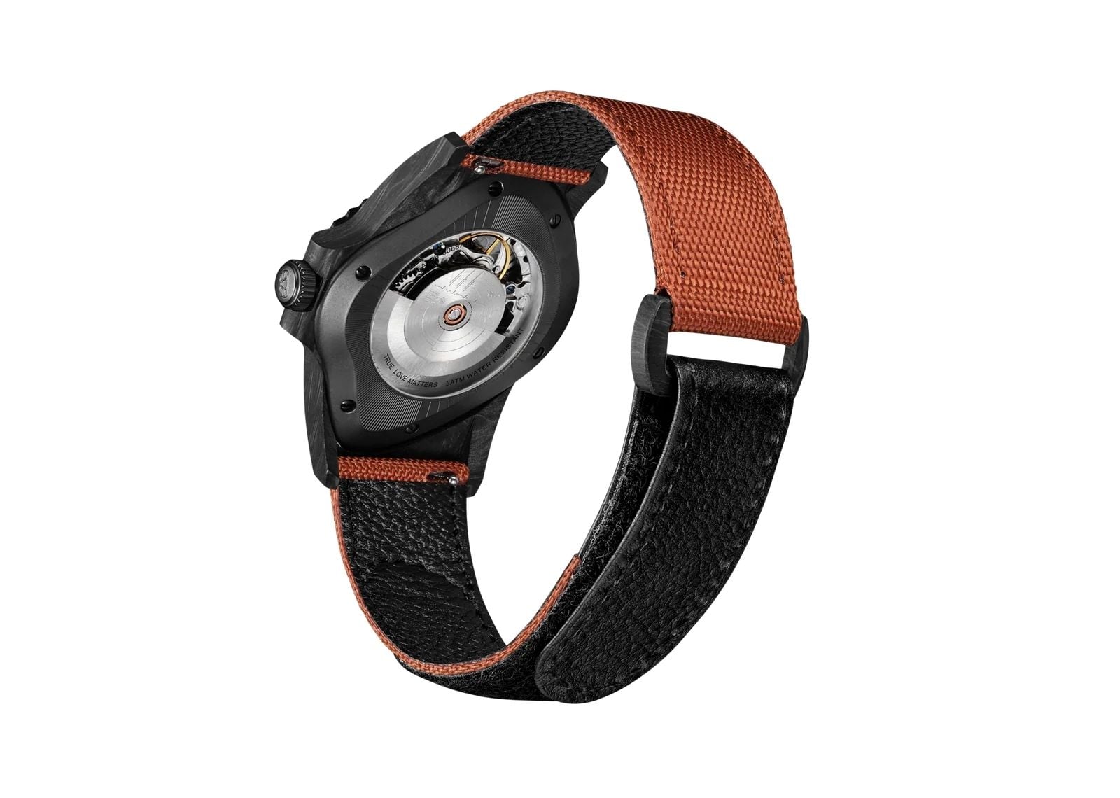 Laarvee Black Carbon Fiber Resin Composite Brown