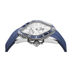 Laarvee Blue Fluoroelastomer Strap Blue & White