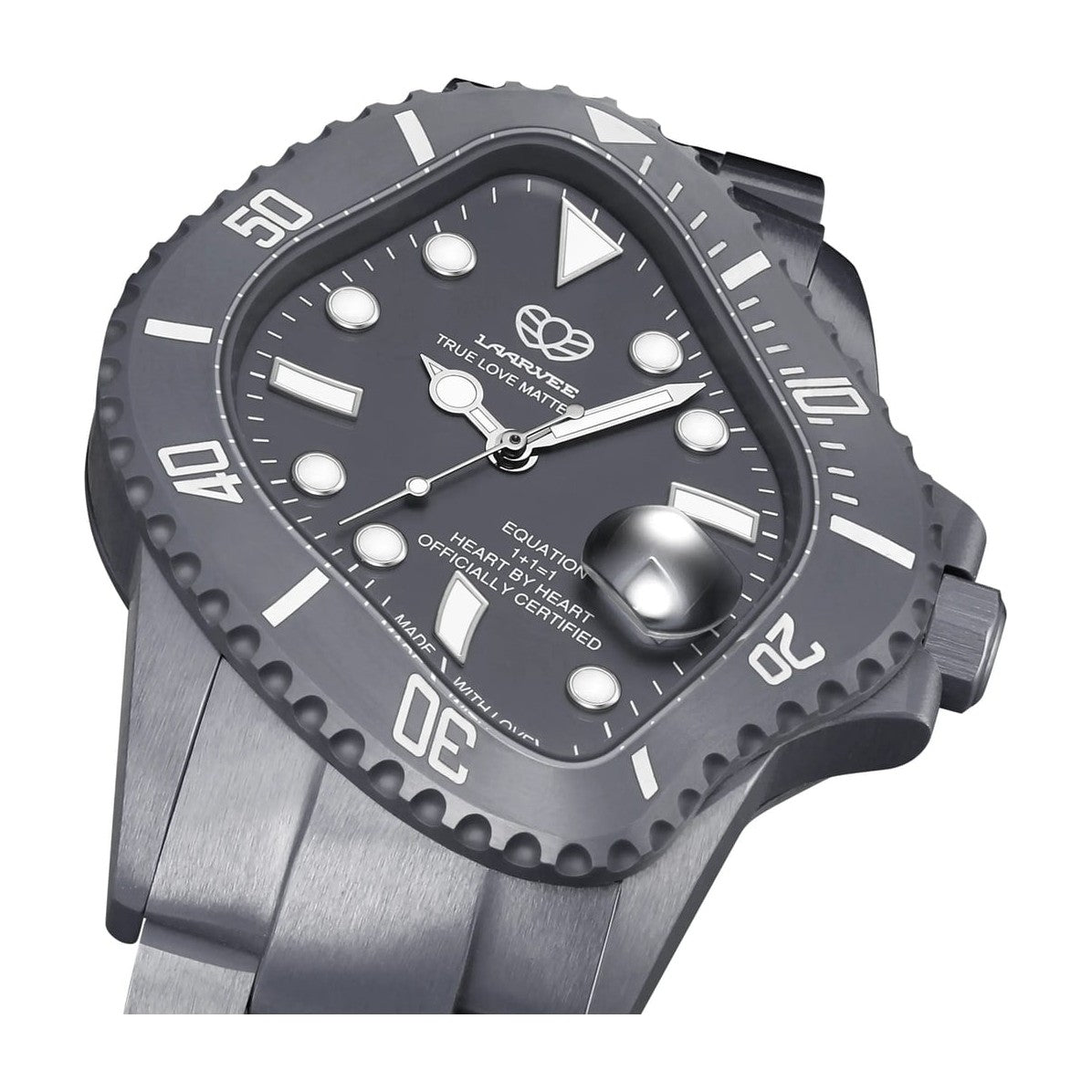 Laarvee Ceramic Case Cool Grey