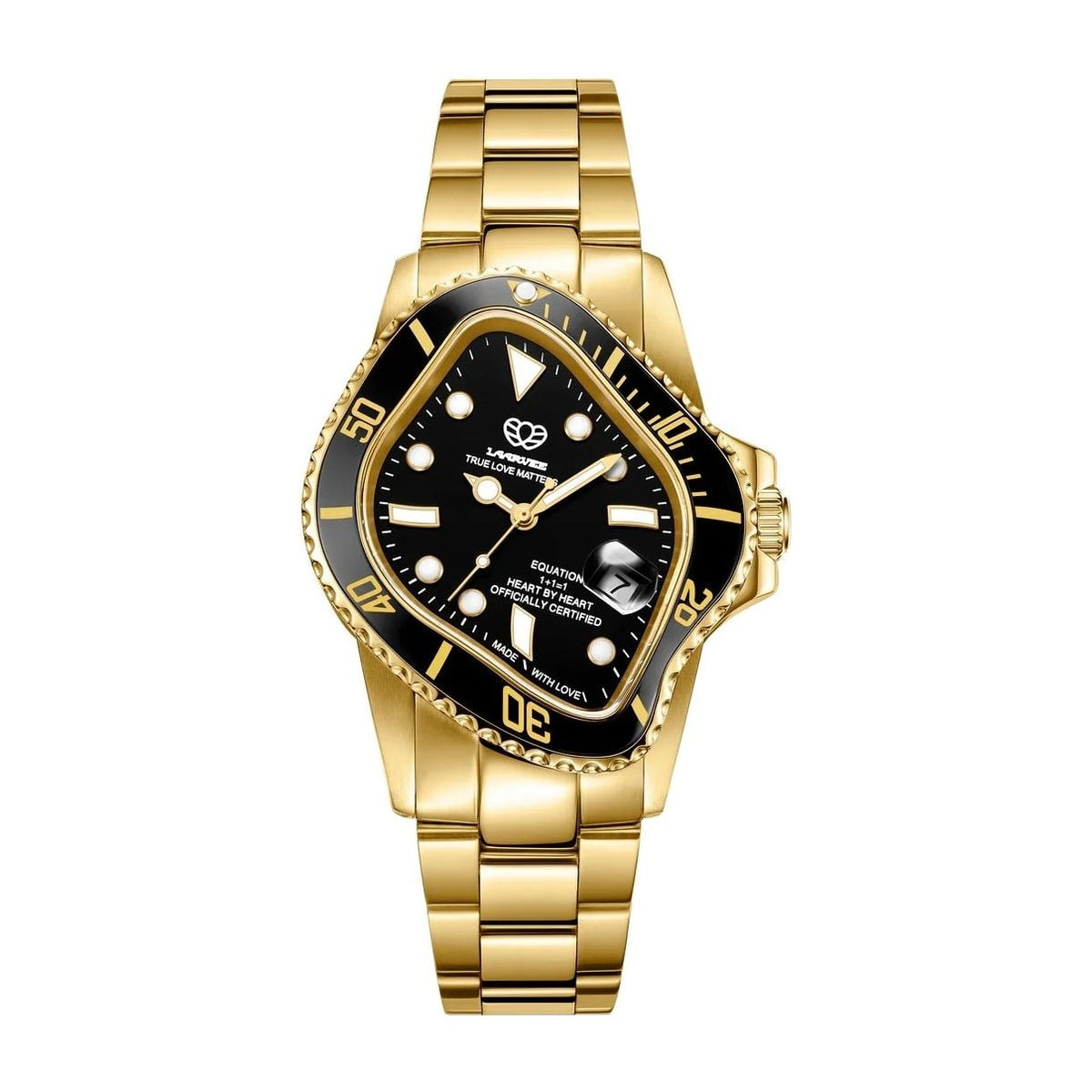 Laarvee Golden Precision Steel Black & Black