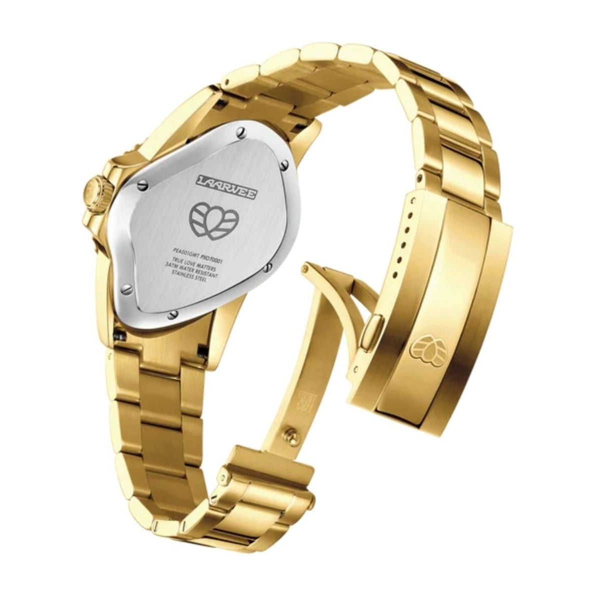 Laarvee Golden Precision Steel Black Black & Black GMT