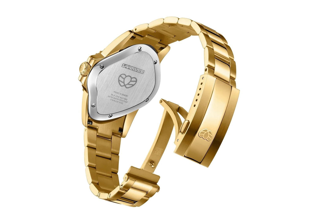 Laarvee Golden Precision Steel Black & Black