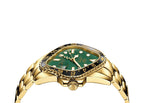 Laarvee Golden Precision Steel Black & Green GMT