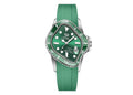 Laarvee Green Fluoroelastomer Strap Green & Green