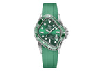 Laarvee Green Fluoroelastomer Strap Green & Green