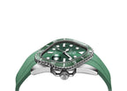 Laarvee Green Fluoroelastomer Strap Green & Green