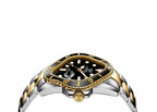 Laarvee Silver Golden Precision Steel Black & Black