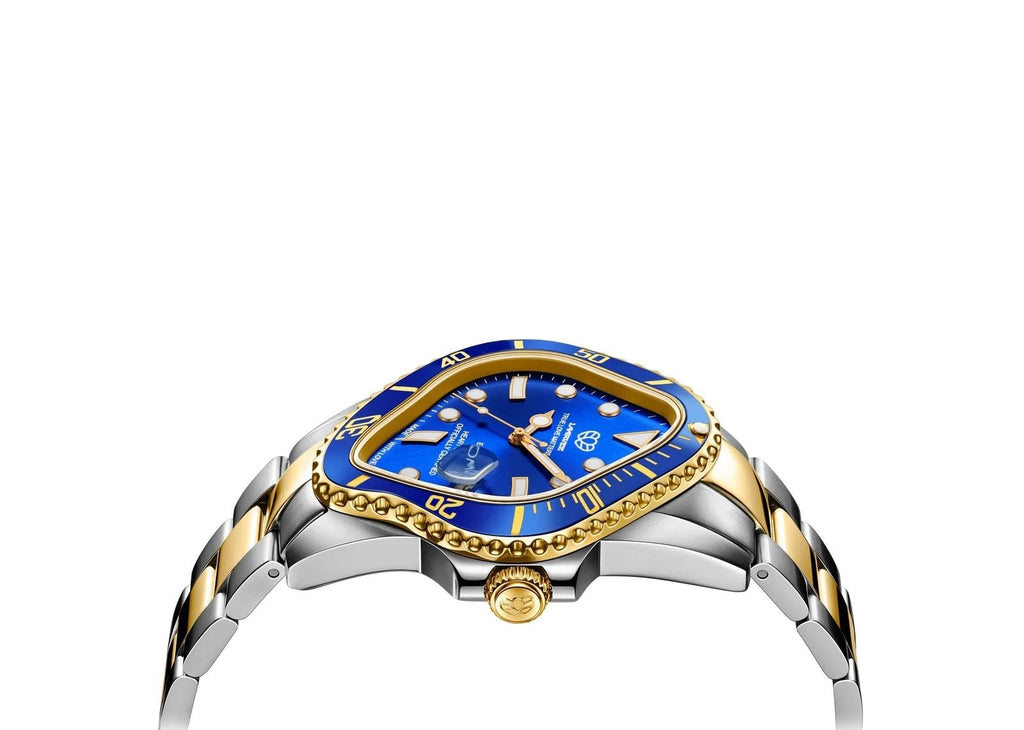 Laarvee Silver Golden Precision Steel Blue & Blue