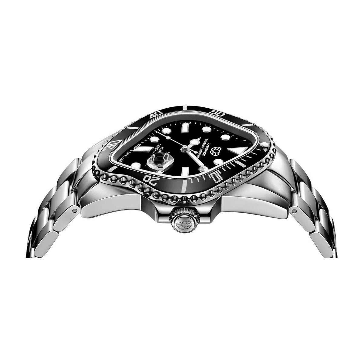 Laarvee Silver Precision Steel Black & Black