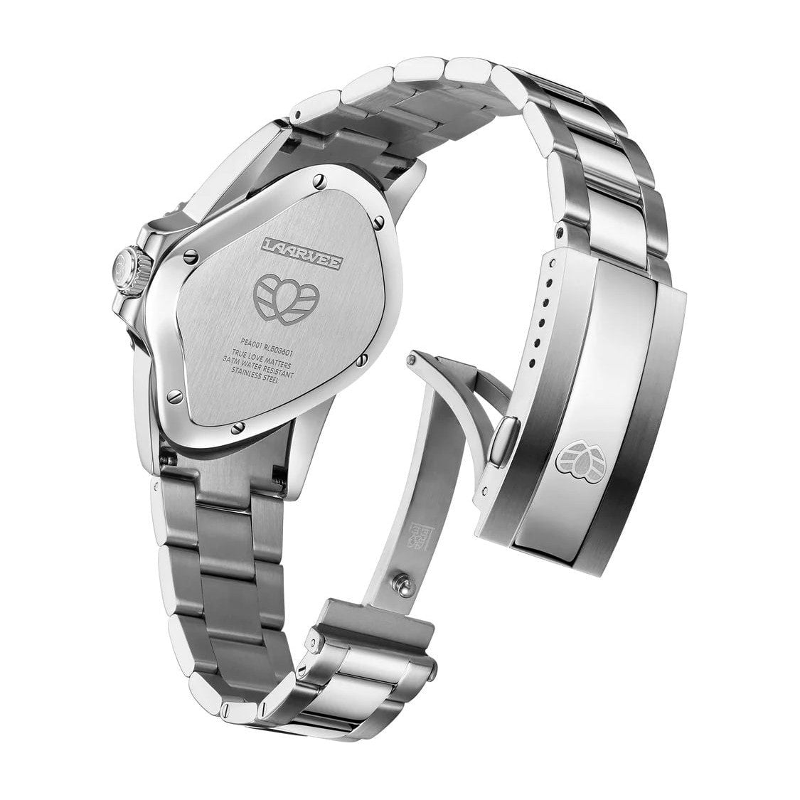 Laarvee Silver Precision Steel Black & Black