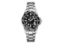 Laarvee Silver Precision Steel Black Black & Black GMT