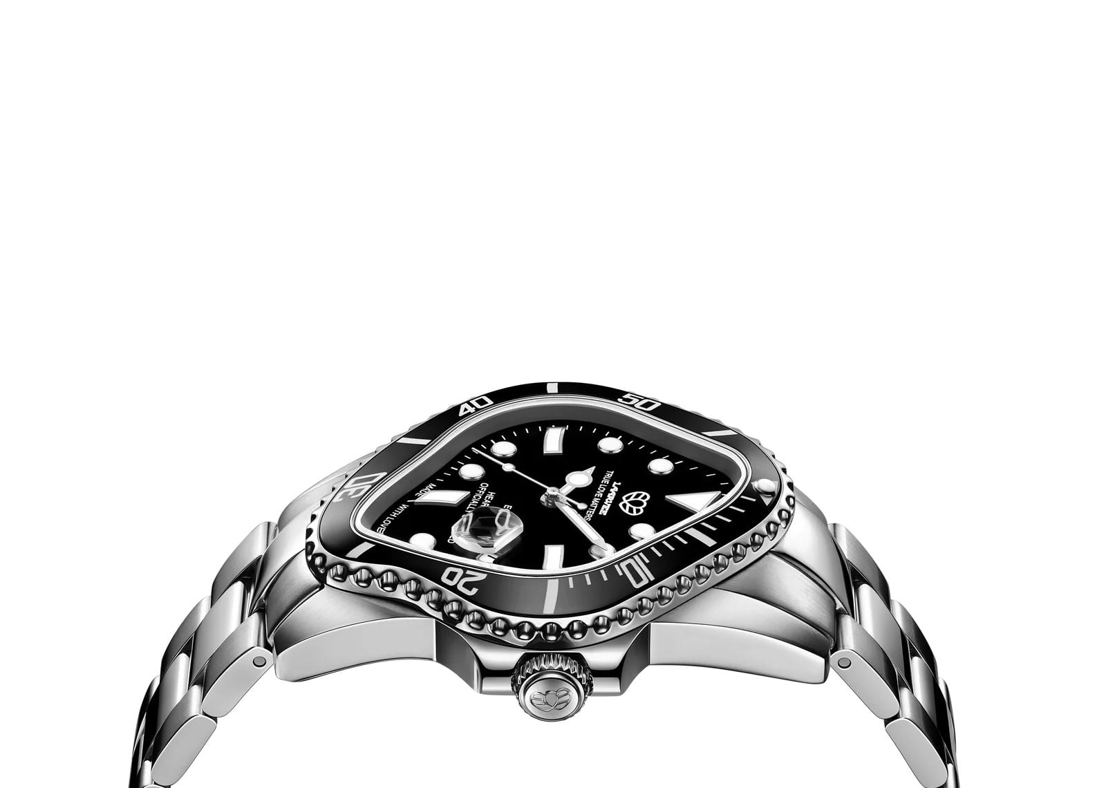 Laarvee Silver Precision Steel Black & Black