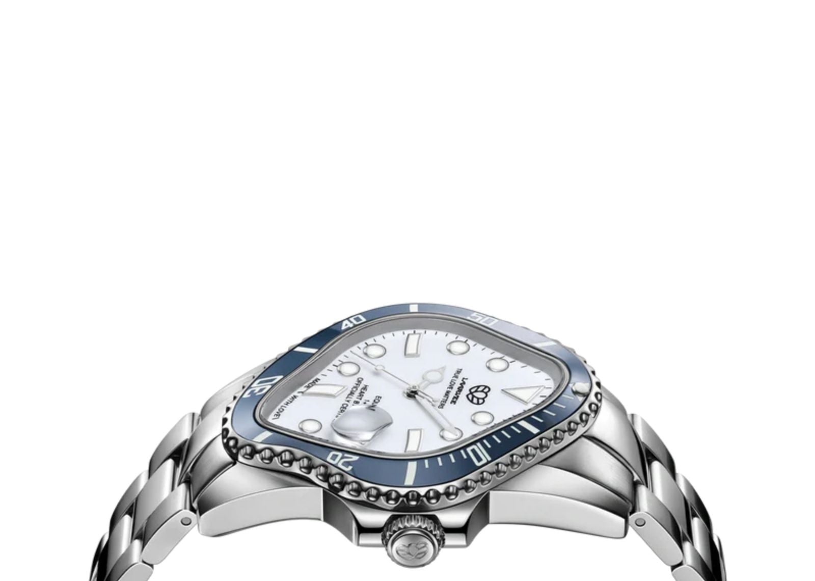 Laarvee Silver Precision Steel Blue & White