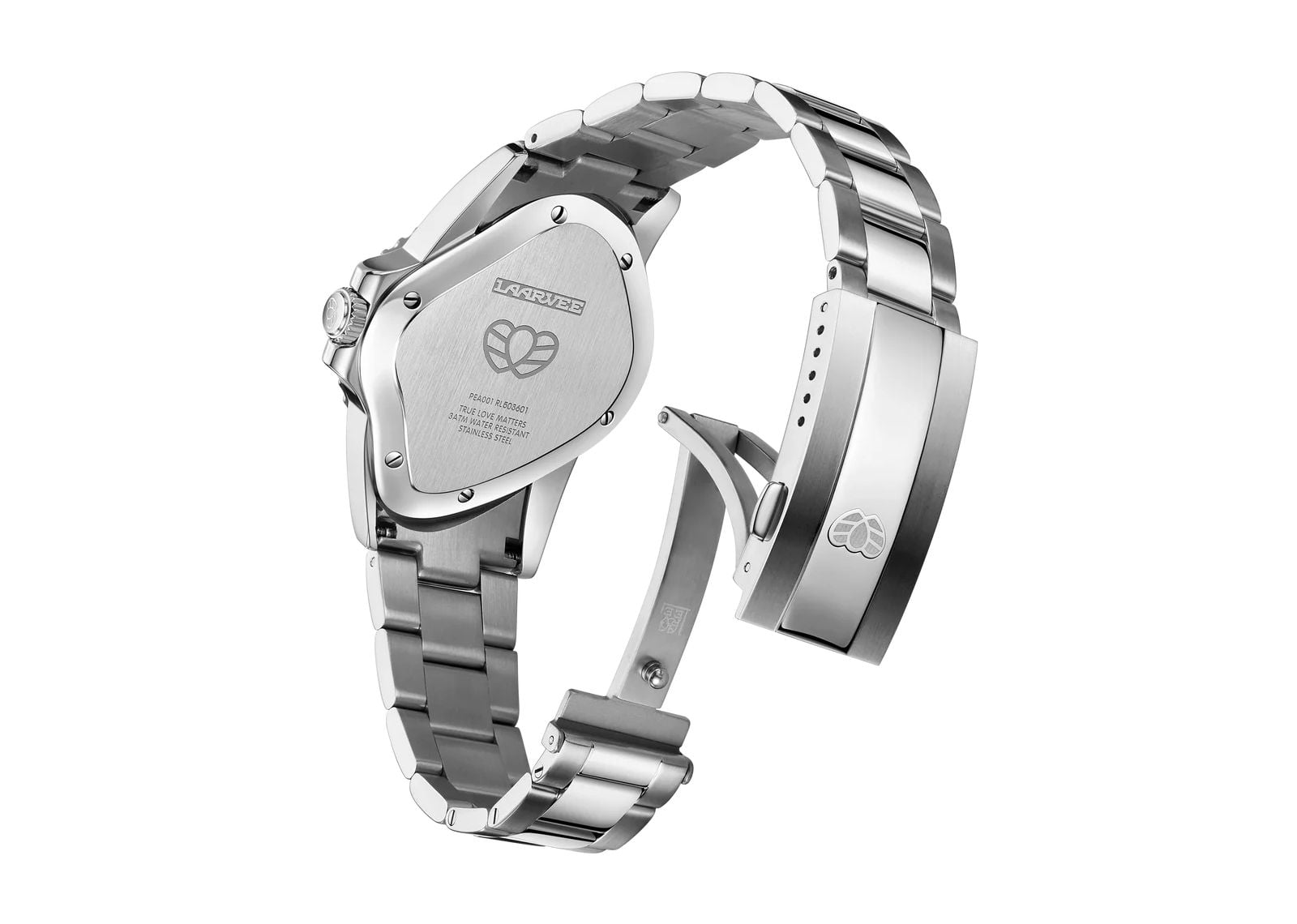 Laarvee Silver Precision Steel Blue & White