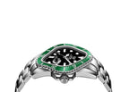 Laarvee Silver Precision Steel Green & Black