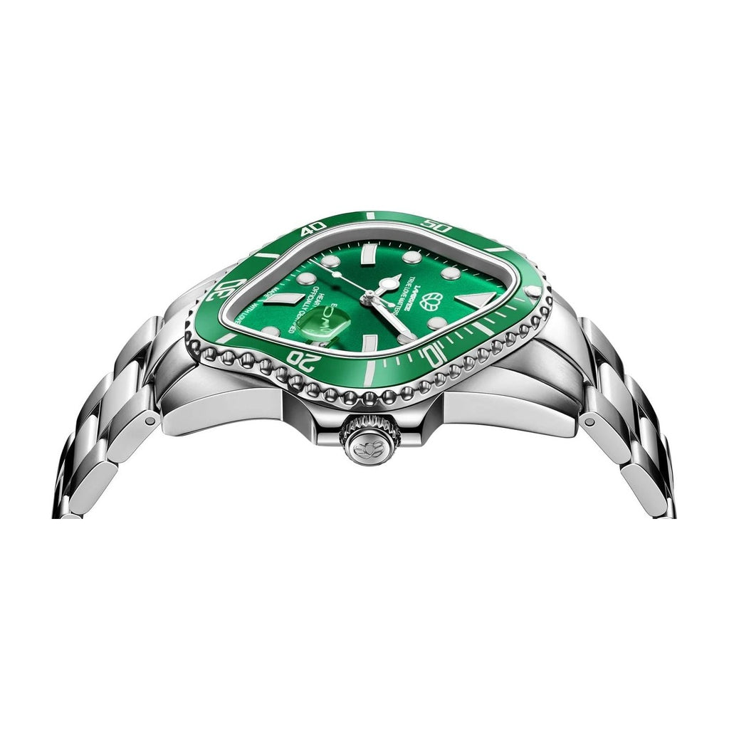 Laarvee Silver Precision Steel Green & Green