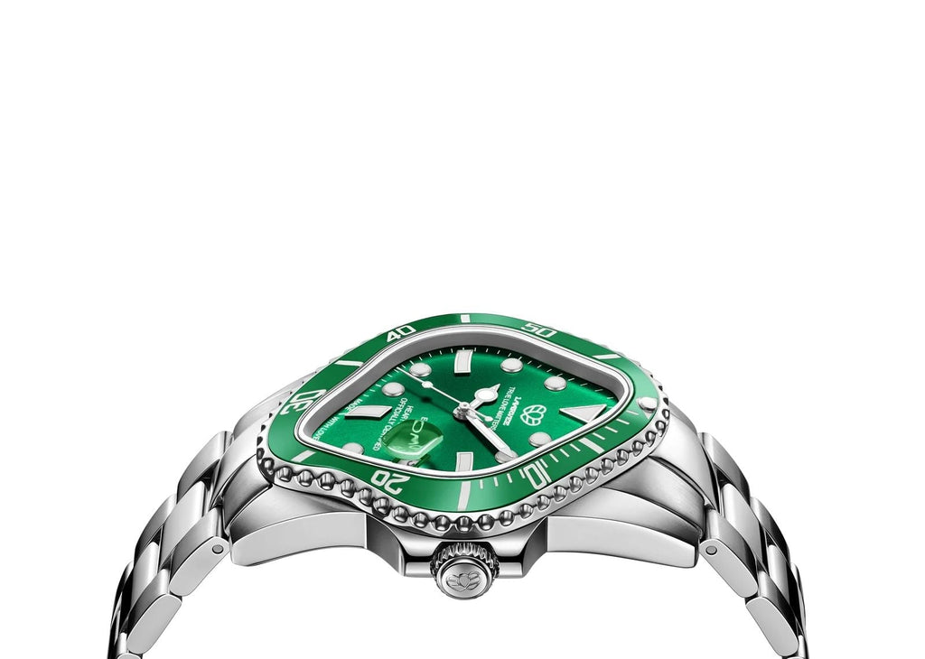 Laarvee Silver Precision Steel Green & Green