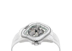 Laarvee White Glass Carbon Fiber Resin Composite White