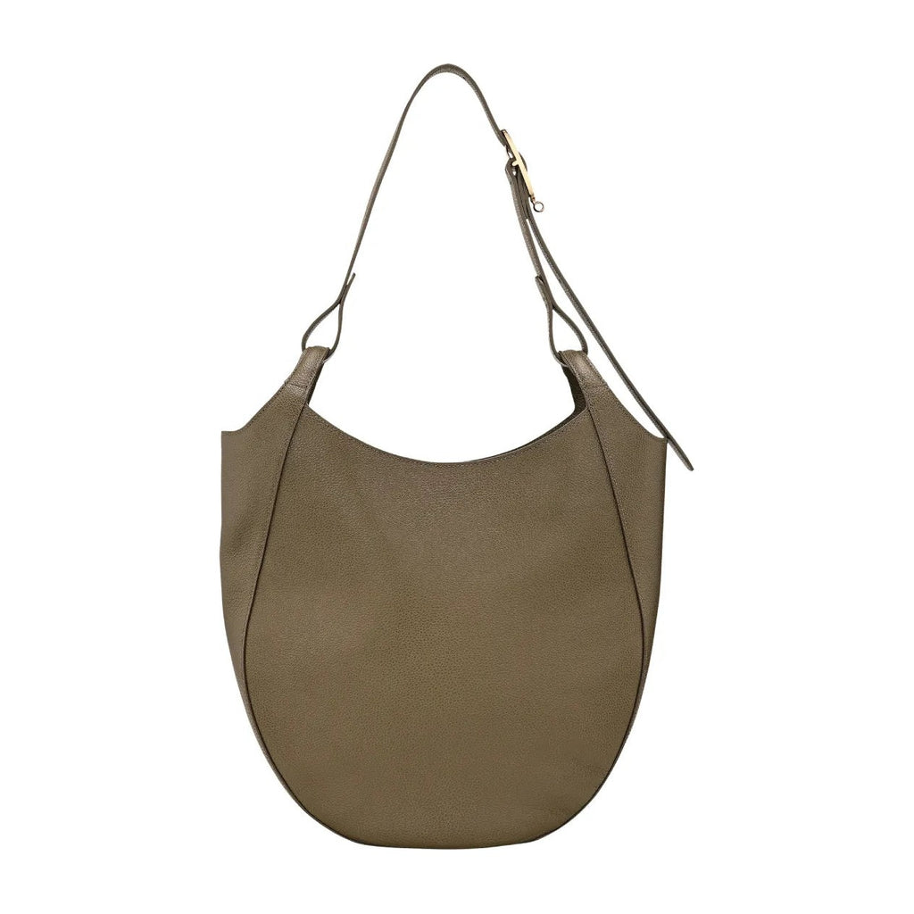 Longchamp Le Foulonné Lare Hobo Bag Caper