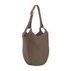 Longchamp Le Foulonné Lare Hobo Bag Taupe