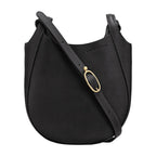 Longchamp Le Foulonné Small Crossbody Bag Black