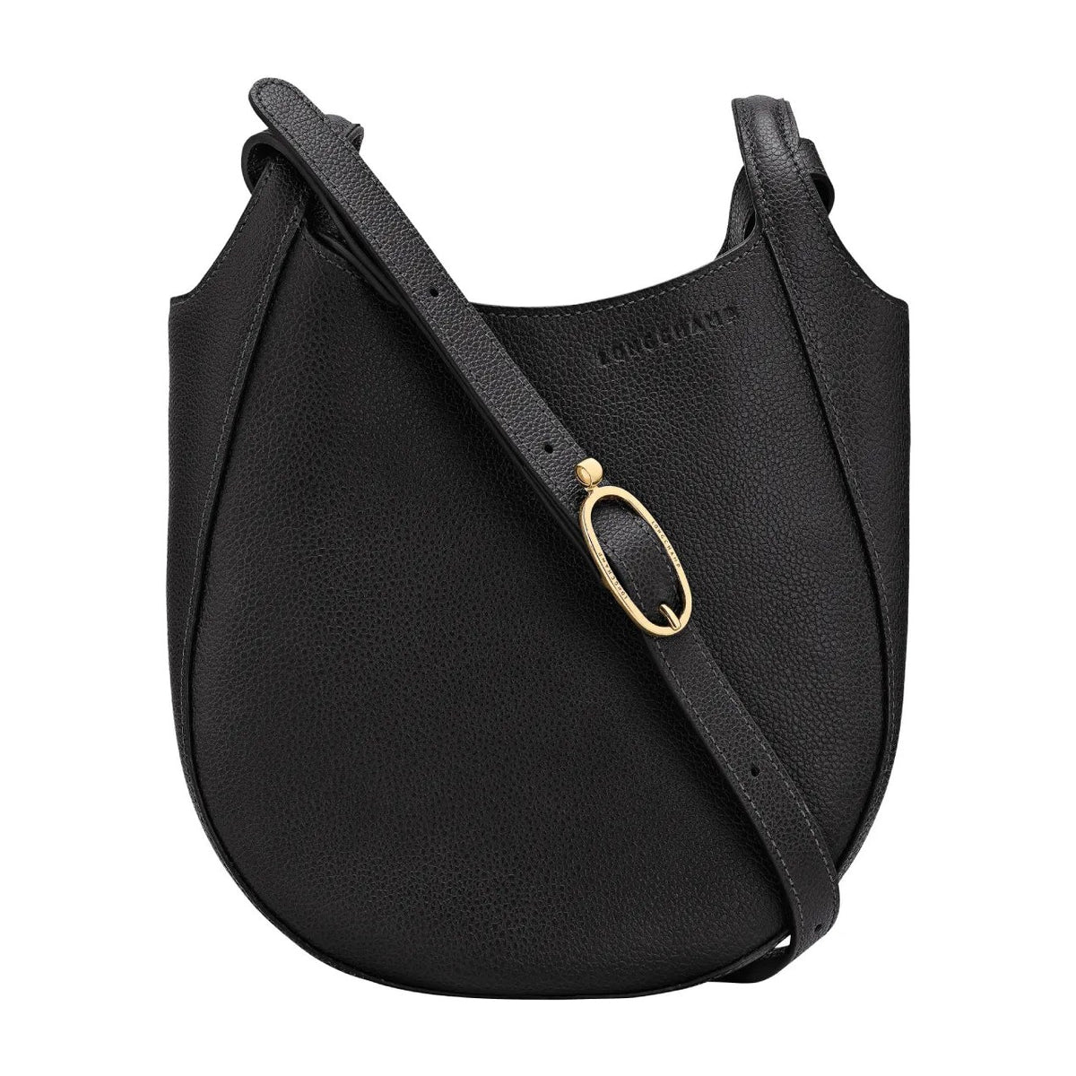 Longchamp Le Foulonné Small Crossbody Bag Black