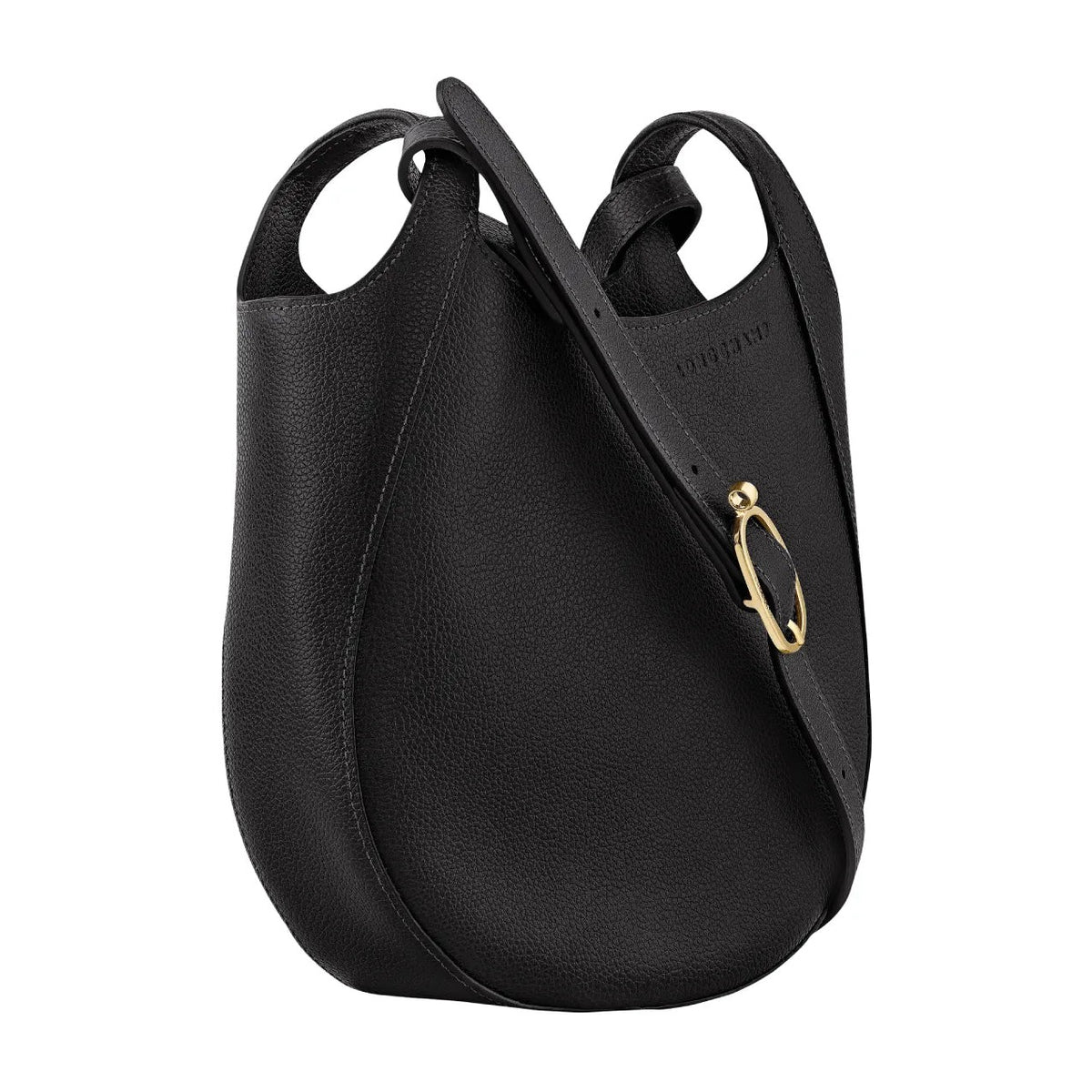 Longchamp Le Foulonné Small Crossbody Bag Black