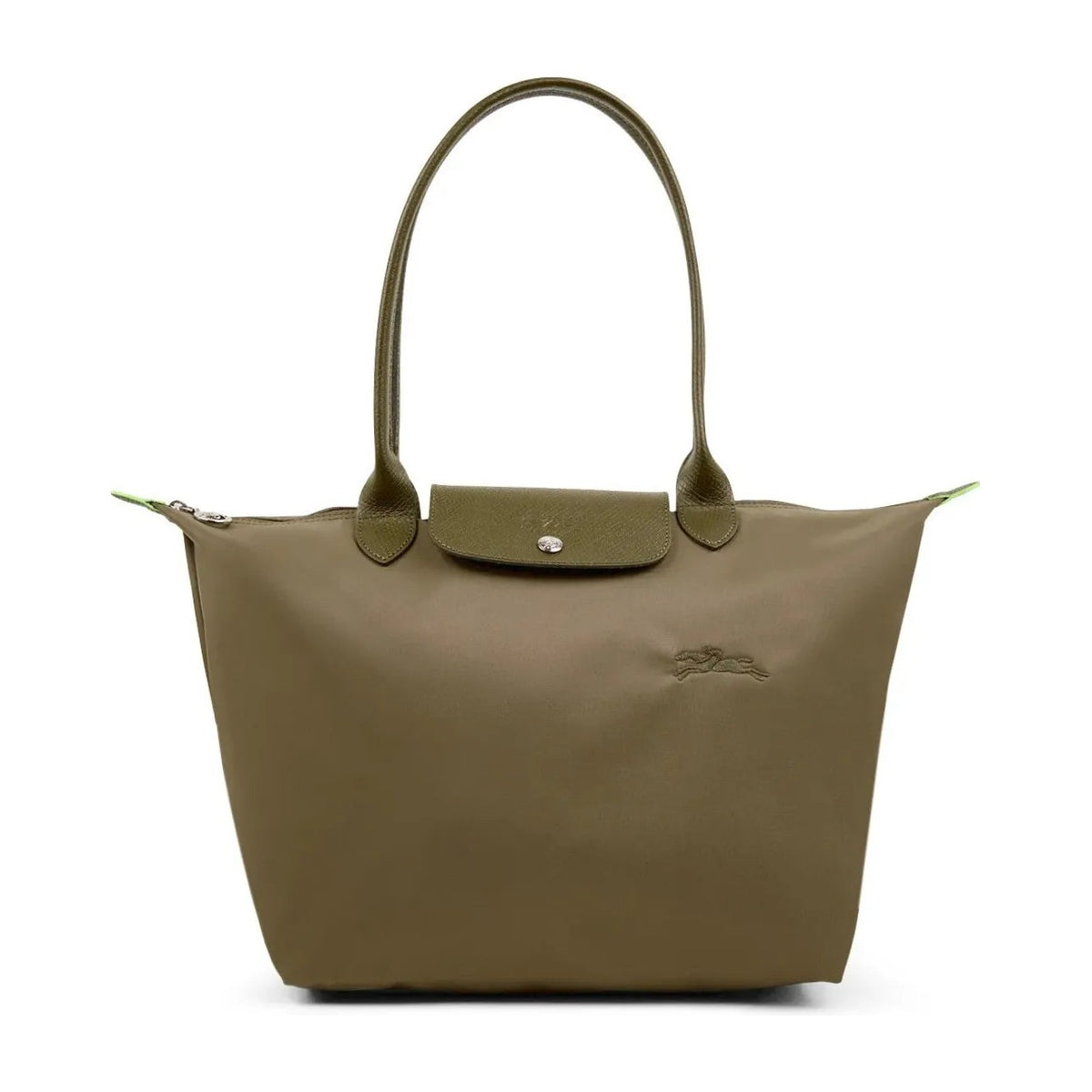 Longchamp Le Pliage Green Large Tote Bag Artichoke