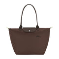 Longchamp Le Pliage Green Large Tote Bag Mocha
