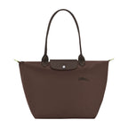 Longchamp Le Pliage Green Large Tote Bag Mocha