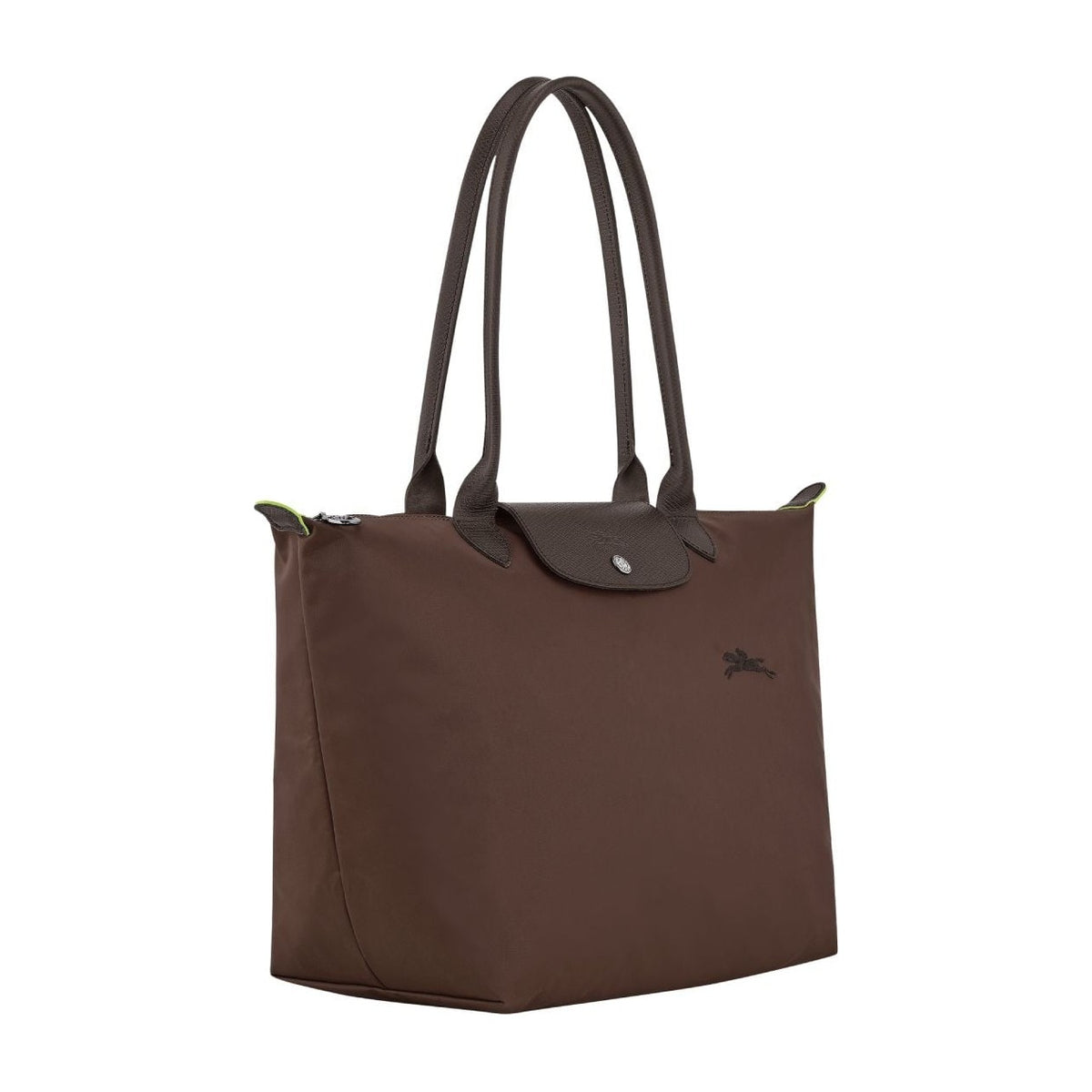 Longchamp Le Pliage Green Large Tote Bag Mocha