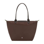 Longchamp Le Pliage Green Large Tote Bag Mocha